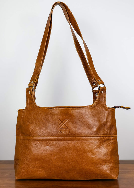 Amber Luxe Shoulder Bag